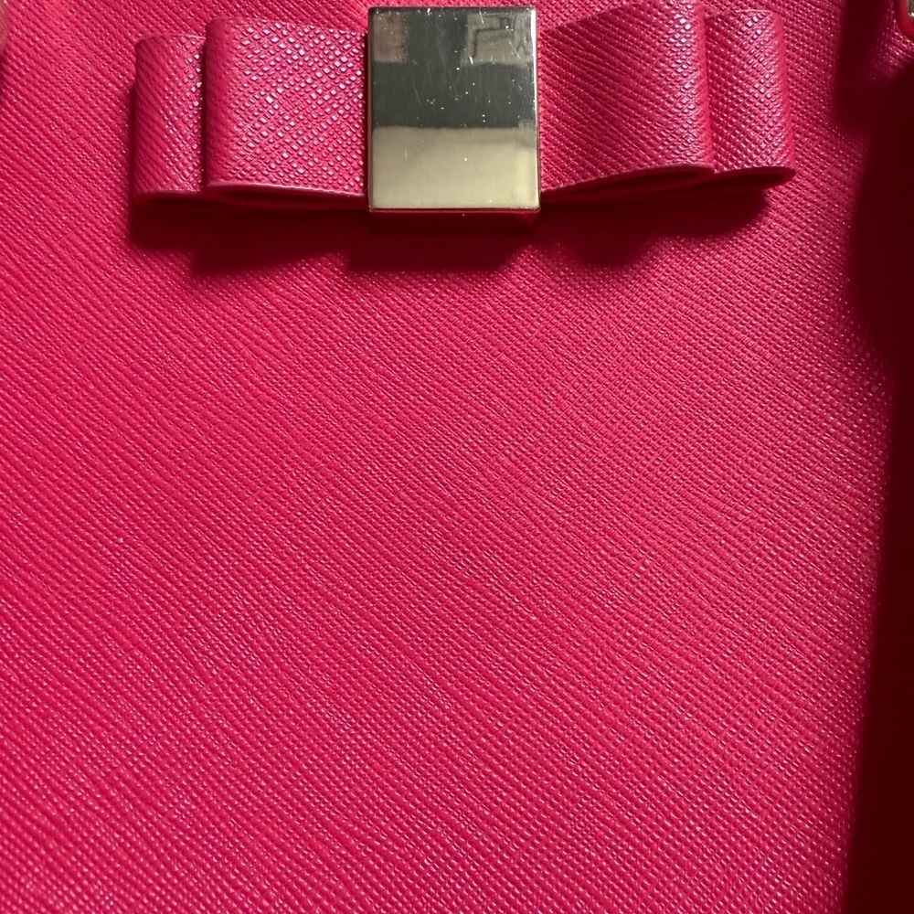 Danier Pink Tote Bag with Structured Design and Saffiano Finish - Picture 3 of 16